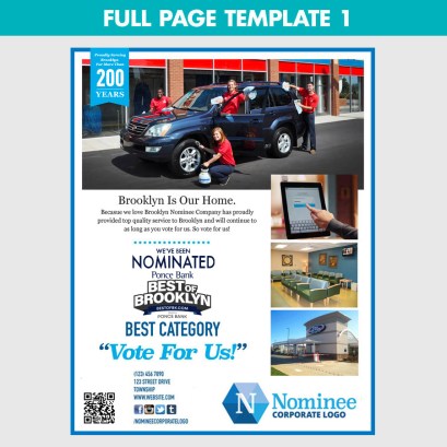 full page nomination ad template 1