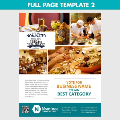 full page nomination ad template 2