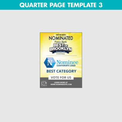 quarter page nomination ad template 3